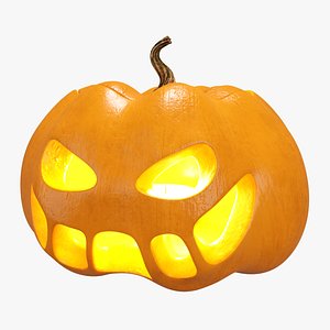 3D Jack O Lantern 005