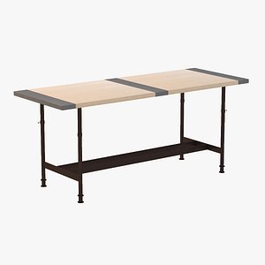 Adjustable Breadboard Table