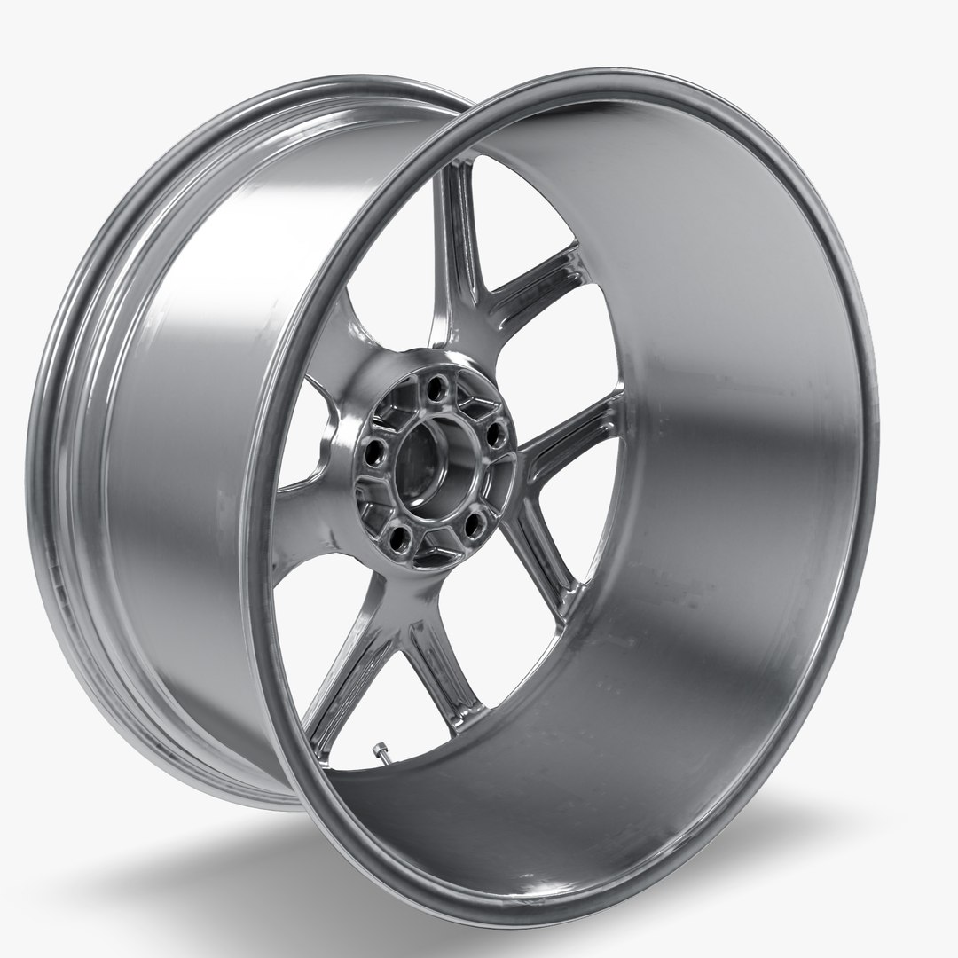 Carroll Shelby Wheel Company CS3 WheelChrome Powder Mustang 3D ...