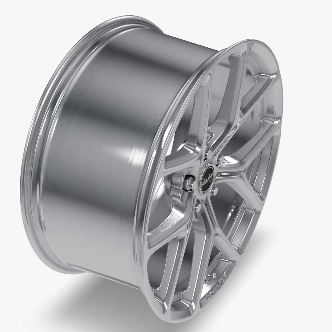 Carroll Shelby Wheel Company CS3 WheelChrome Powder Mustang 3D ...