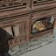 Chinese Old Wooden House 01