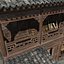 Chinese Old Wooden House 01
