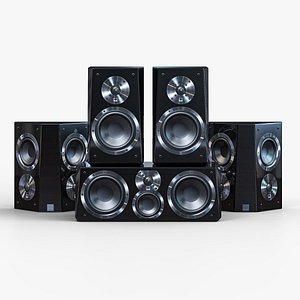 SVS Ultra Bookshelf Surround System Piano Black model