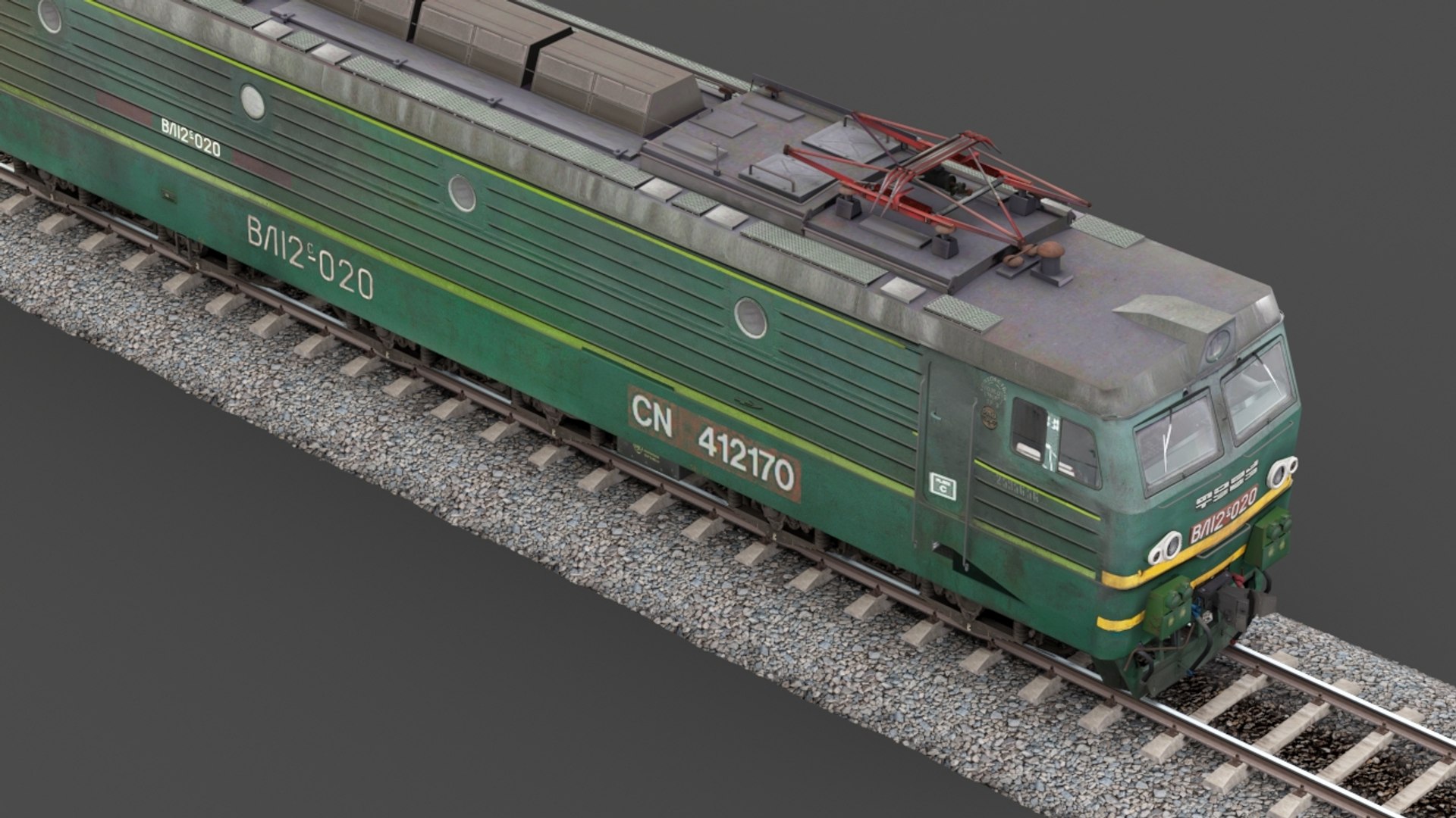 3D Railroad Train Transport - TurboSquid 1352471