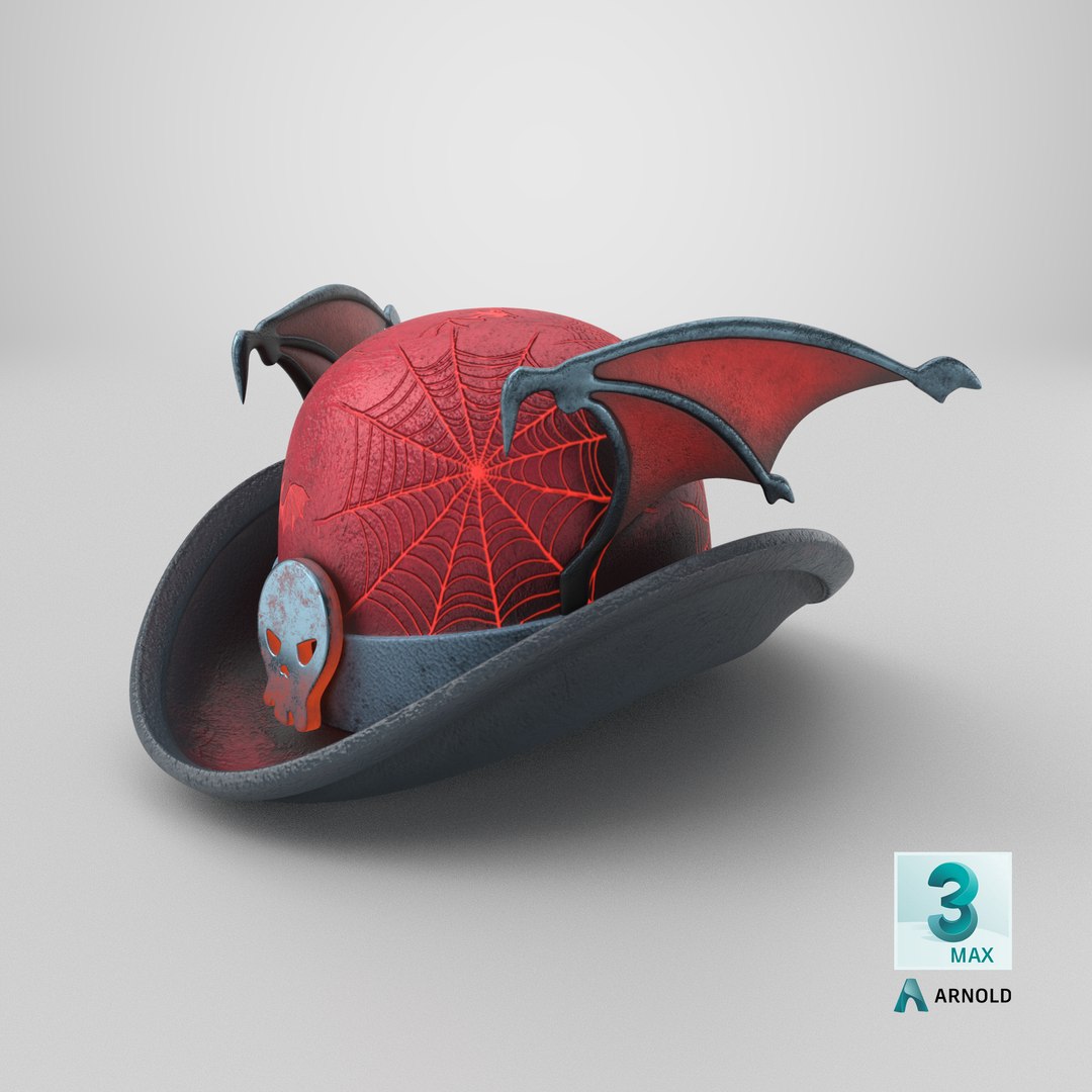 3D Enchanted Red Witch Hat model https://p.turbosquid.com/ts-thumb/px/rGhfjT/Jl/stemcell_max_arnold_render/png/1768485257/1920x1080/fit_q87/78636aaedb1cfefc6a74e66514e1590a759b98fe/stemcell_max_arnold_render.jpg