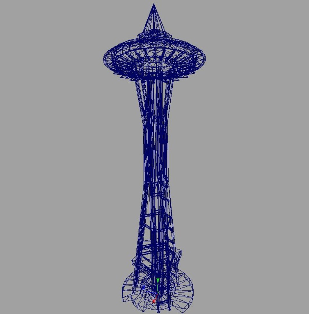 3d Model Seattle Landmark