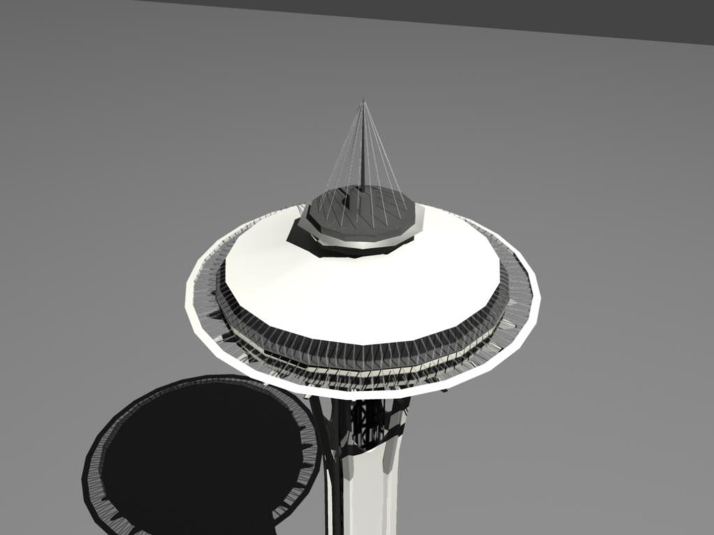 3d Model Seattle Landmark