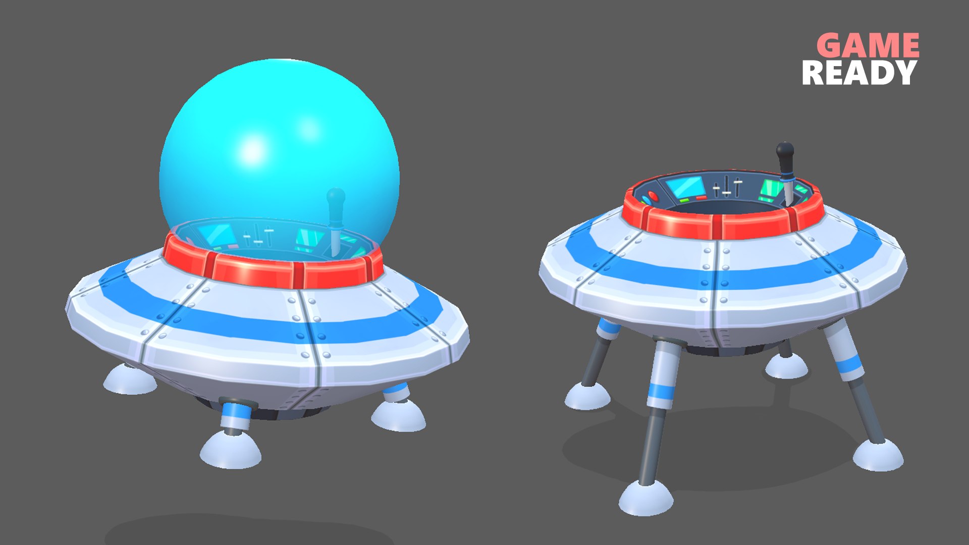 3D Spaceship Flying Saucer Animated - TurboSquid 1722021