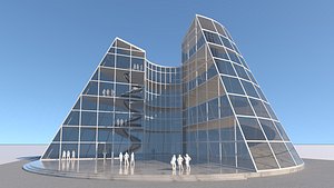 future building 2 exterior-interior 3D