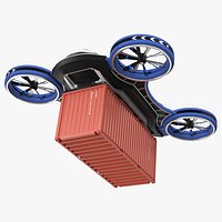 Heavy Duty Cargo Quadrocopter Drone