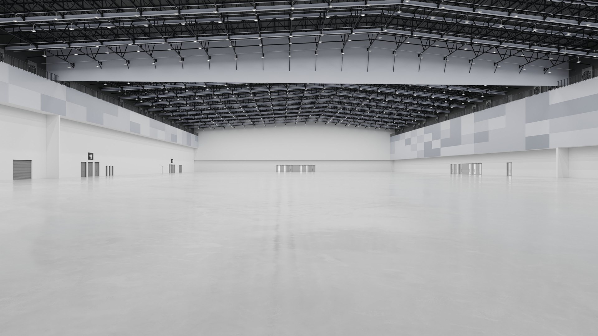 Exhibition Hall Interior 6 3D - TurboSquid 1950666