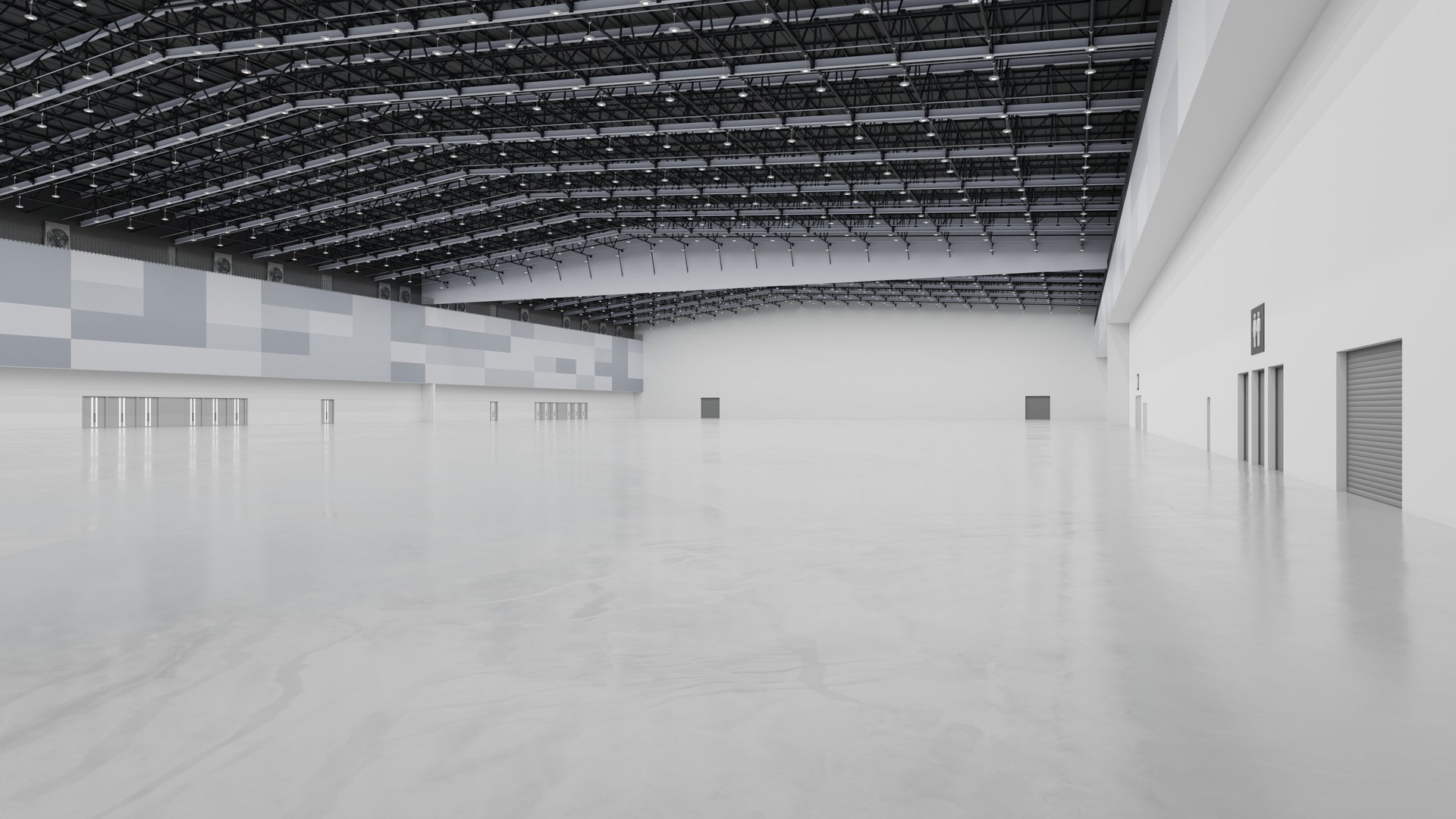 Exhibition Hall Interior 6 3D - TurboSquid 1950666