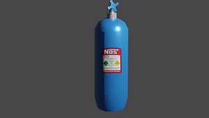 nitrous bottle 3D model