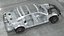 Car Frame with Wheels