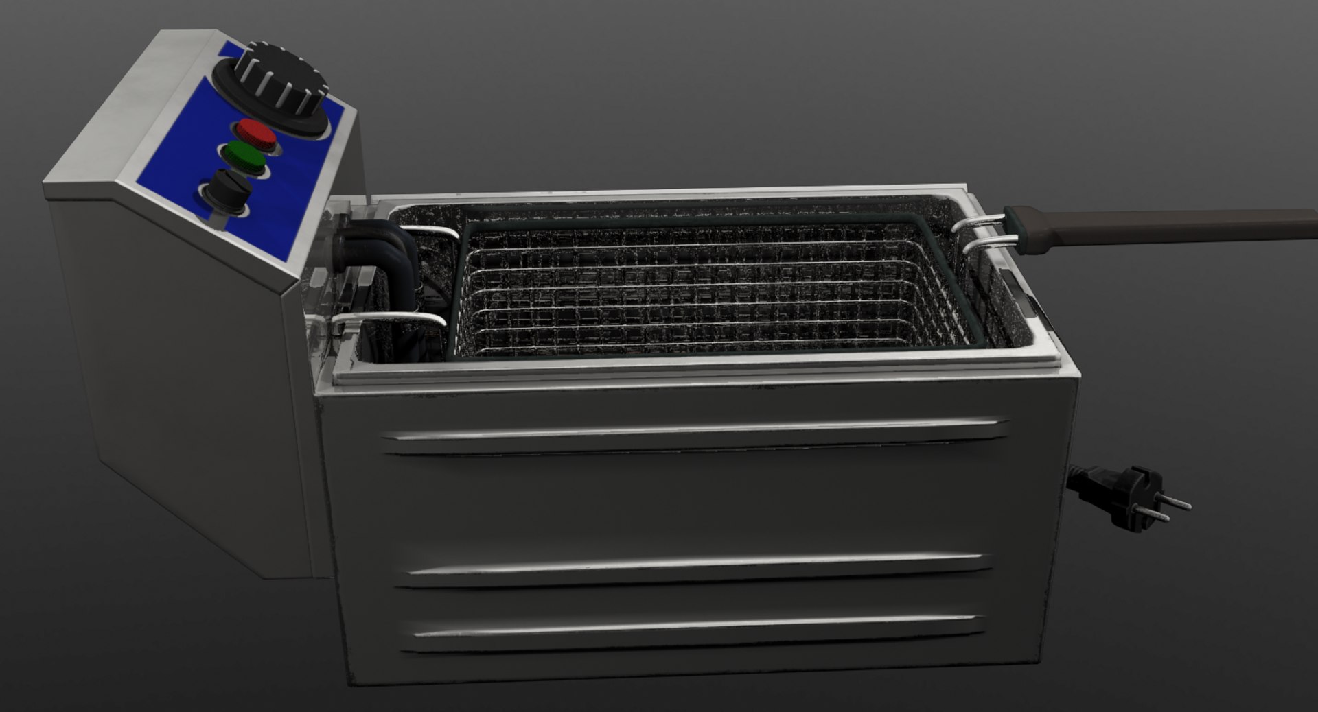 Deep Fryer Model - TurboSquid 1297977