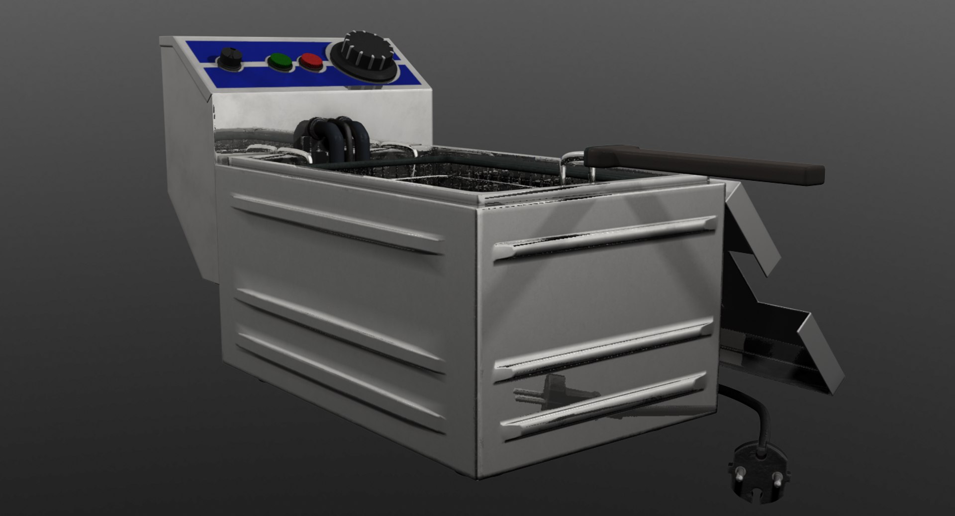 Deep Fryer Model - TurboSquid 1297977