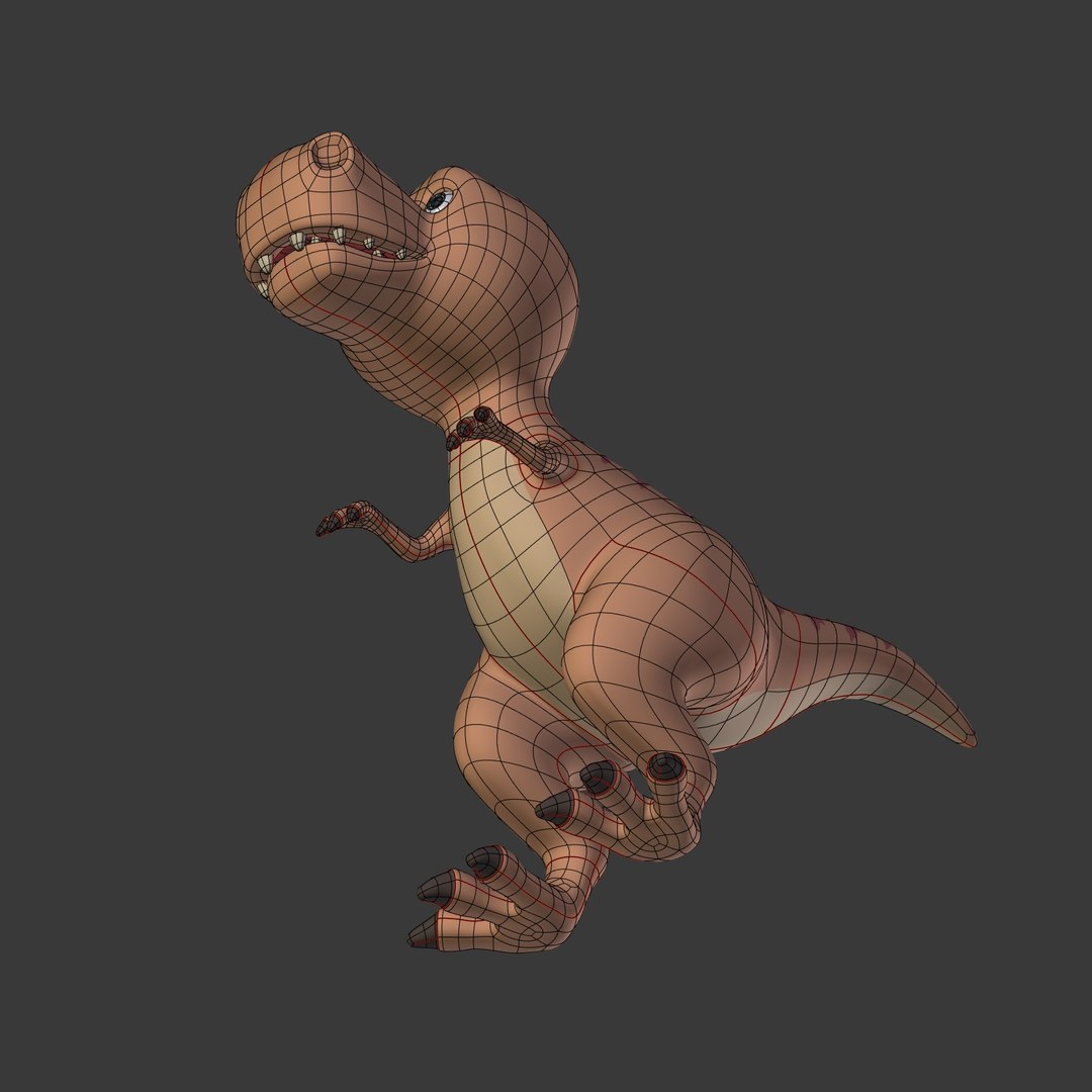 Toy dinosaur 3D model - TurboSquid 1432581