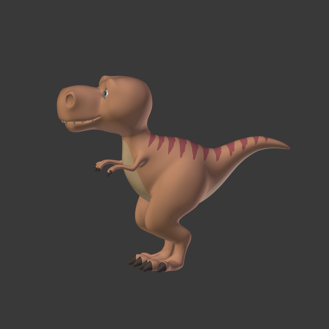 Toy Dinosaur 3D Model - TurboSquid 1432581