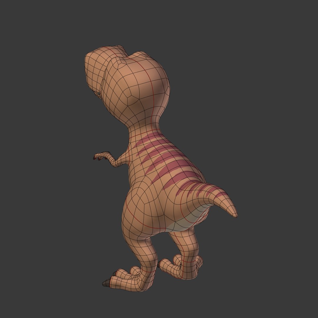 Toy dinosaur 3D model - TurboSquid 1432581