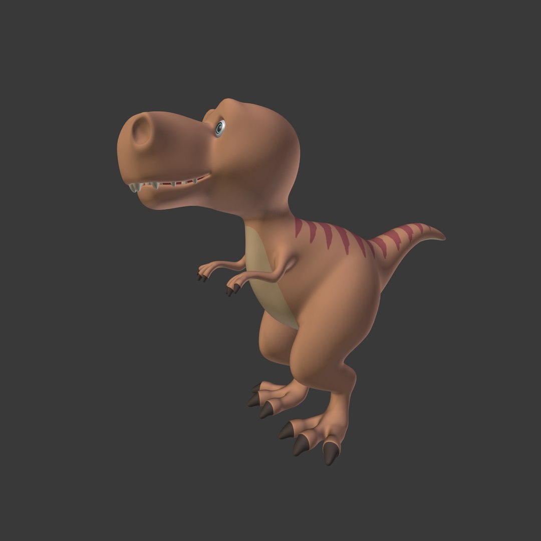 Toy Dinosaur 3D Model - TurboSquid 1432581