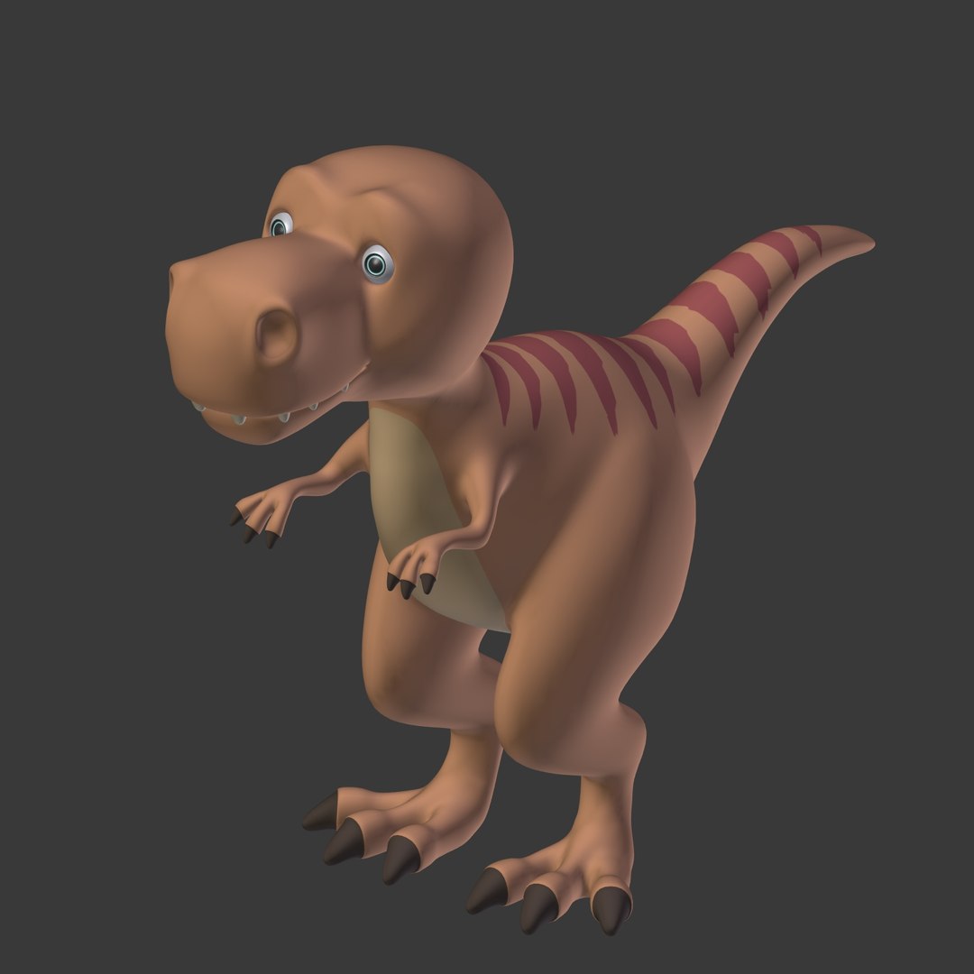 Toy dinosaur 3D model - TurboSquid 1432581