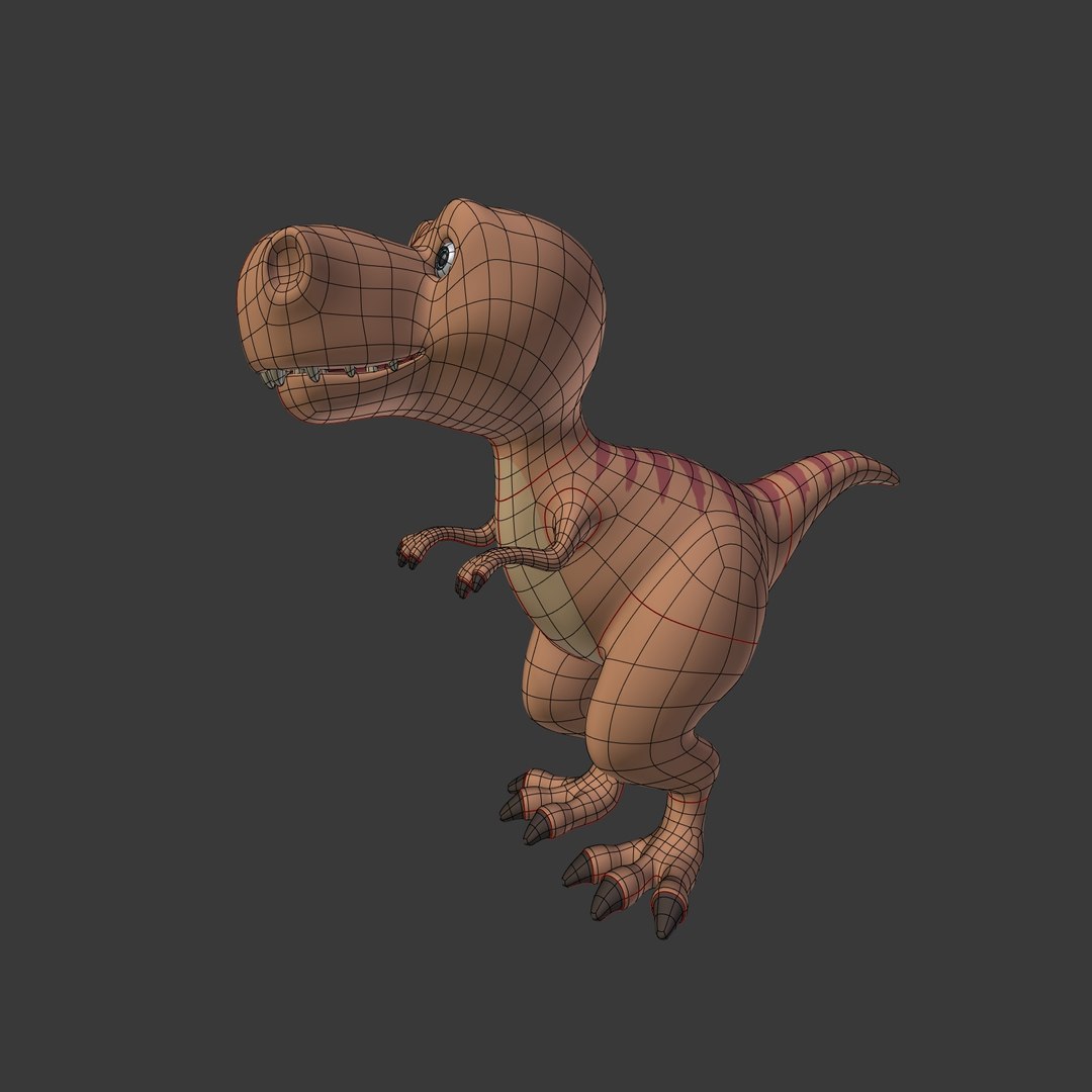 Toy Dinosaur 3D Model - TurboSquid 1432581