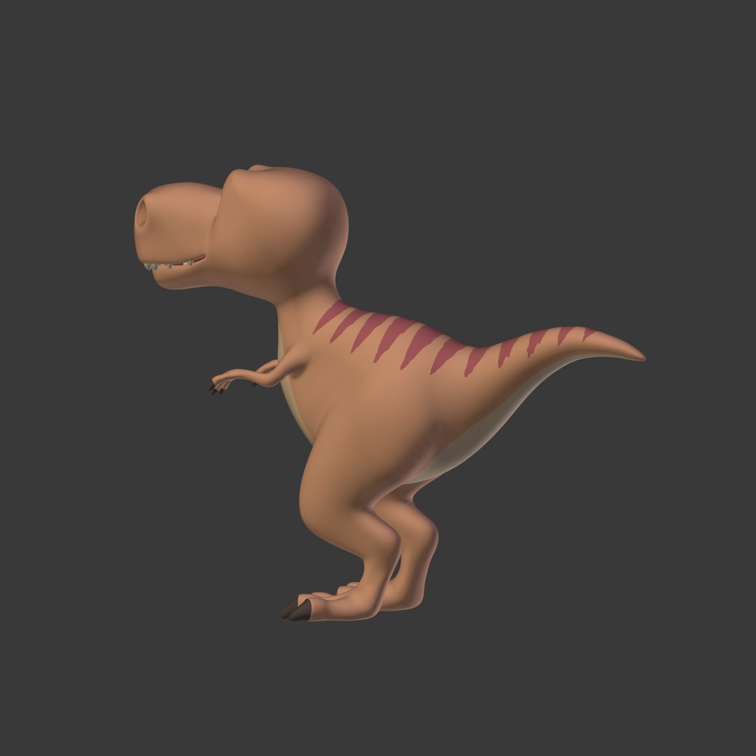 Toy dinosaur 3D model - TurboSquid 1432581