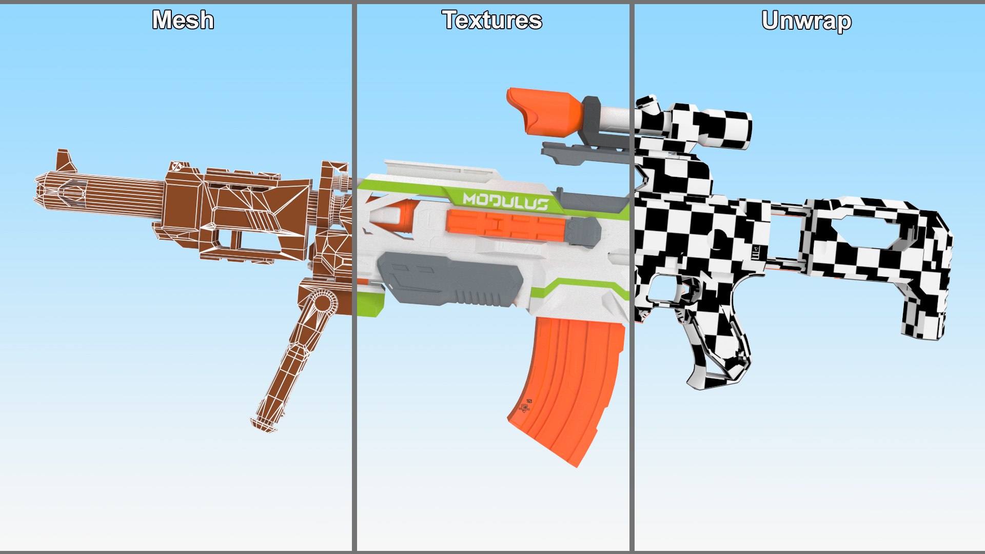 Toy Guns Collection 3 3D model https://p.turbosquid.com/ts-thumb/py/I27Les/xz/toygunscollection33dmodel035/jpg/1668579188/1920x1080/fit_q87/a820985c9a72d3e4f71df592f98178d7c874f362/toygunscollection33dmodel035.jpg