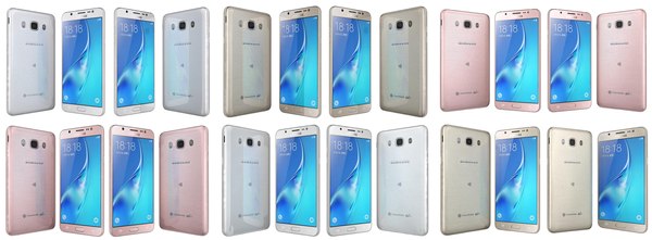 3d model samsung galaxy j5 2016