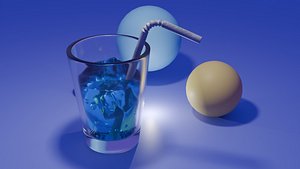 Glass With Ice model