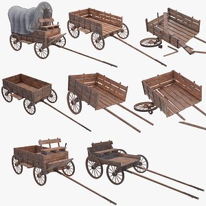 wooden wagons
