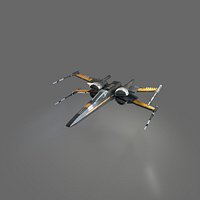 Resistance and Poe Dameron X-Wing