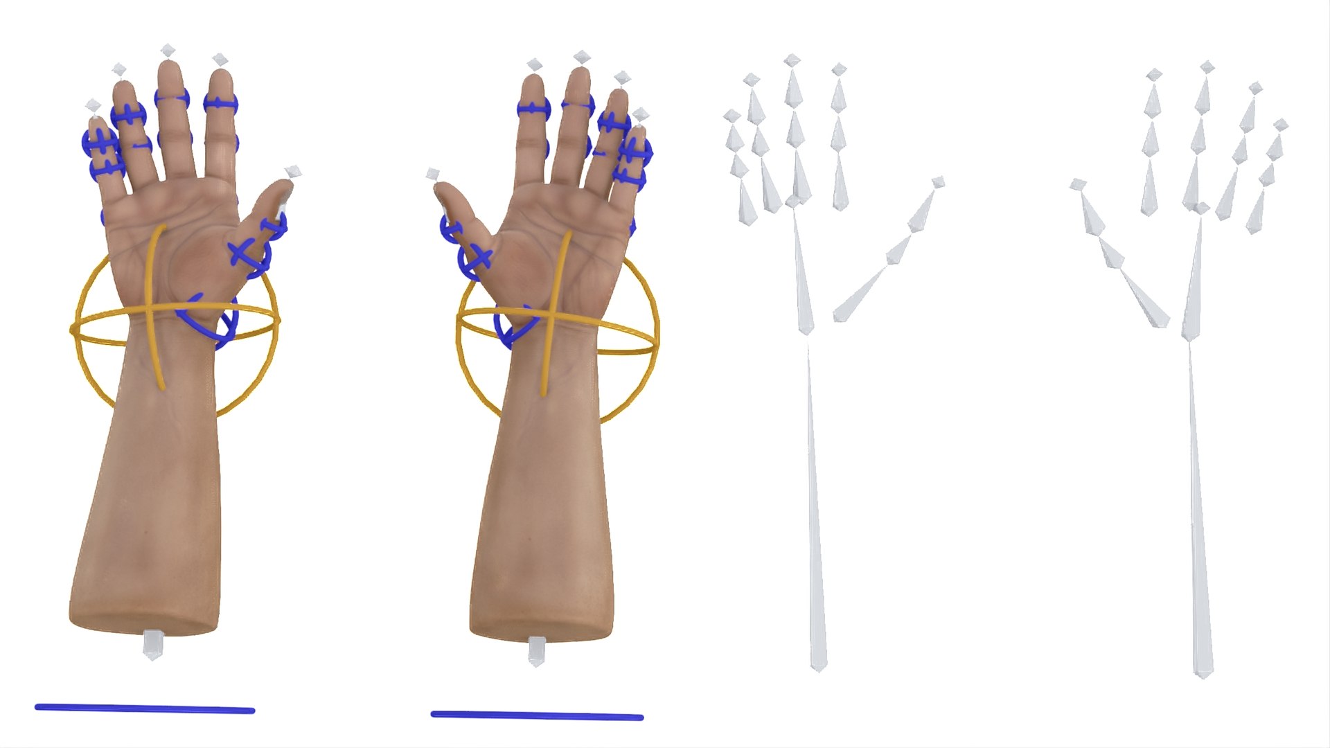 3D Man Hands Rigged - TurboSquid 2171889