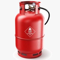 Detailed Propane Gas Cylinder