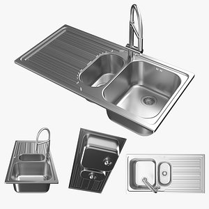 Sink Franke Logic Line with Tap Franke Active Semi-Pro