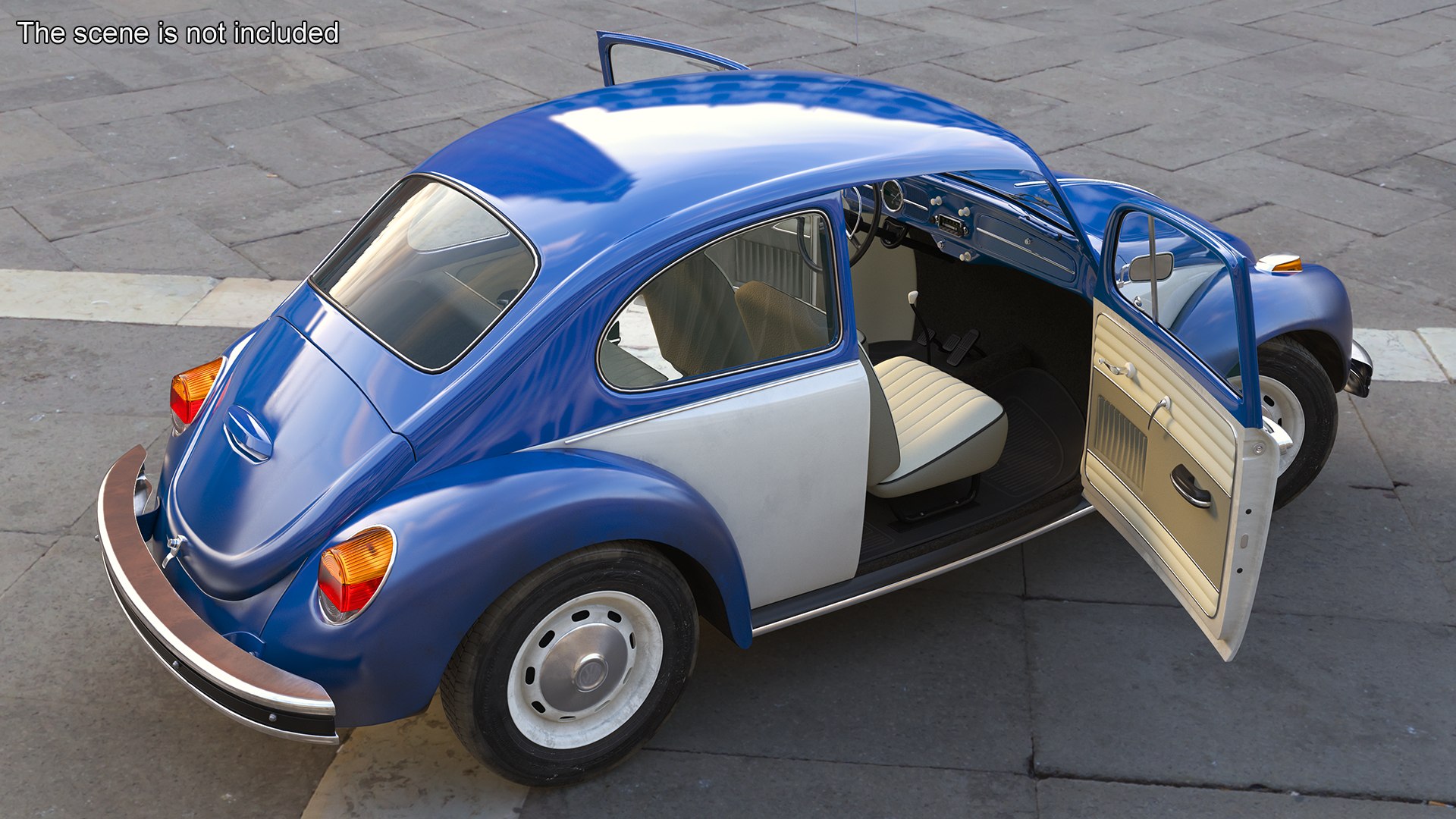 Iconic Volkswagen Beetle Rigged model https://p.turbosquid.com/ts-thumb/py/ncCmW1/wS/iconicvolkswagenbeetlerigged3dsmodel010/jpg/1722822554/1920x1080/fit_q87/ea72d1a1525bdfa9bb99db4748932a660c1e9ac9/iconicvolkswagenbeetlerigged3dsmodel010.jpg