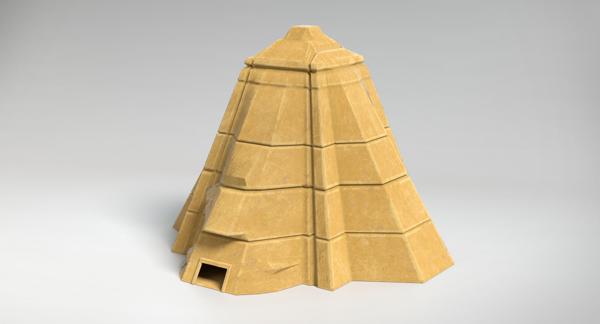 3D Fantasy Pyramid Model - TurboSquid 1167457