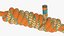 rope knots 3D model