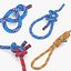 rope knots 3D model