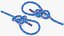 rope knots 3D model
