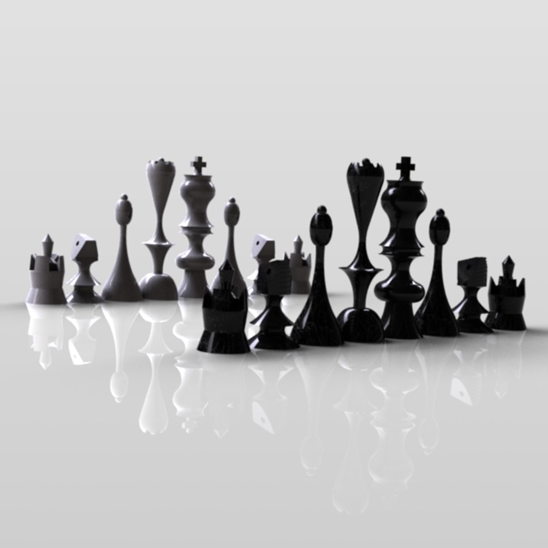 3d Chessboard Board Chess