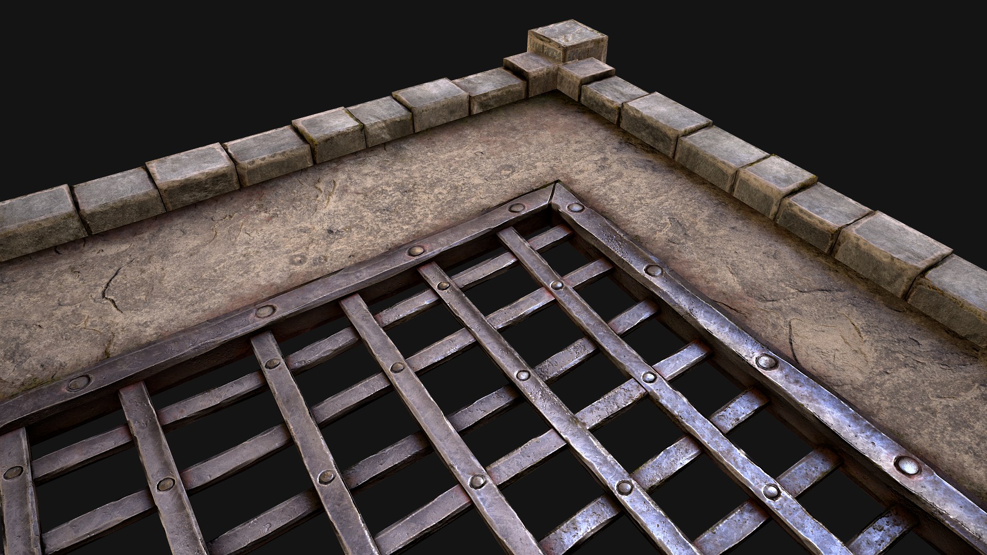 3D Medieval Castle Roof with Prison Bars https://p.turbosquid.com/ts-thumb/pz/4K7ief/Jt/prisonroof3cageroof15/png/1674554936/1920x1080/fit_q87/91815e2972ddd2622af751a01b2497c804d8f8af/prisonroof3cageroof15.jpg