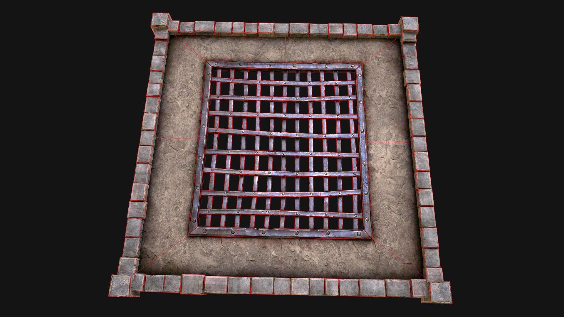 3D Medieval Castle Roof with Prison Bars https://p.turbosquid.com/ts-thumb/pz/4K7ief/fF/prisonroof3cageroof18/png/1674554939/1920x1080/fit_q87/2567c74f8e00629cad64303f293f578772e15e36/prisonroof3cageroof18.jpg