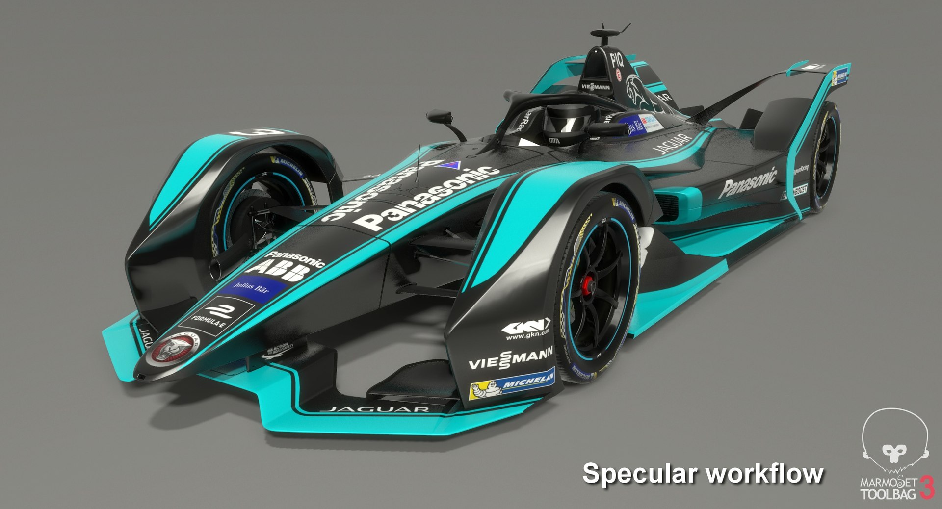 3D Model Gen2 Panasonic Racing Formula - TurboSquid 1329721