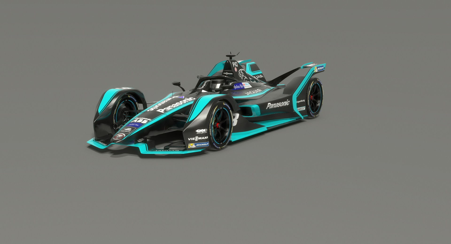 3D Model Gen2 Panasonic Racing Formula - TurboSquid 1329721