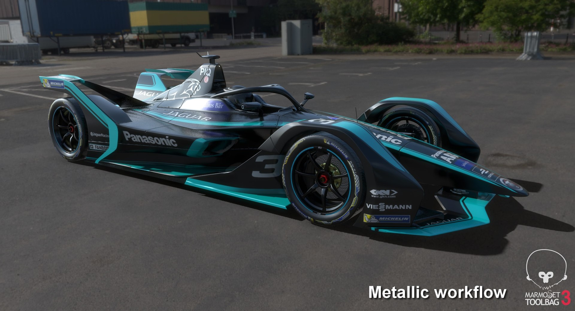 3D model gen2 panasonic racing formula - TurboSquid 1329721