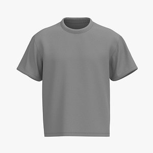 Male tshirt free 3D model