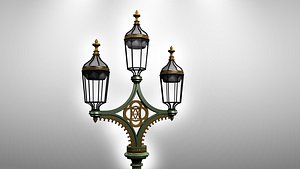 street lamp obj