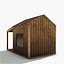Hundehütte aus Holz