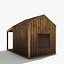Hundehütte aus Holz